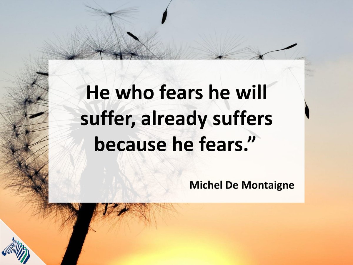 RareDRev's tweet photo. “He who fears he will suffer, already suffers because he fears.” - Michel De Montaigne
#RareDisease #inspiration https://t.co/AWjld4dUtq