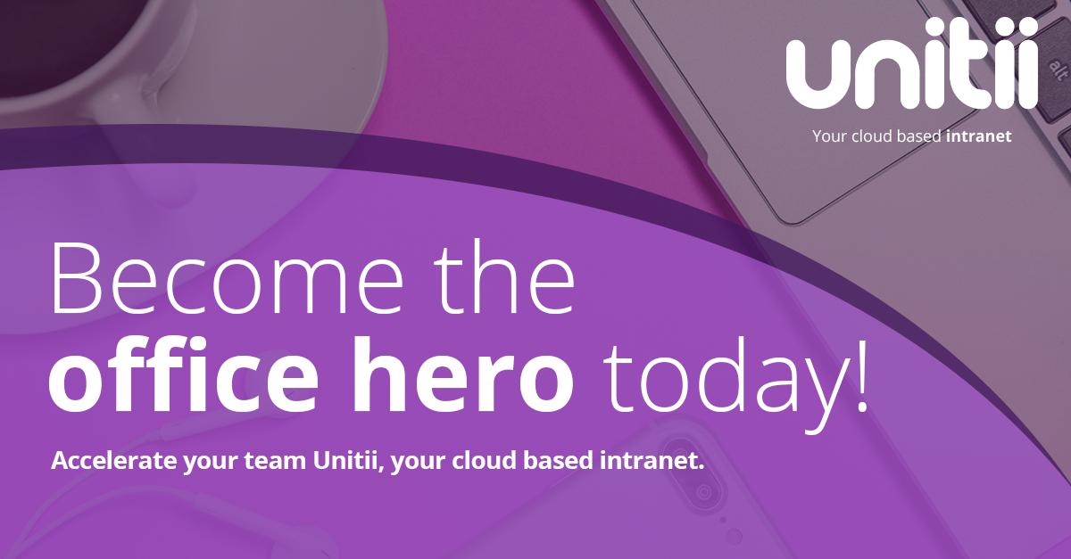Unitiintranet's tweet photo. Power your business with Unitii intranet and become the office hero today! To get started, please get in contact.
https://t.co/nPhMkha1Mc
#officehero #business #intranet #unitii #connected #EmployeeEngagement #productivity #Workflow https://t.co/LeX8Z9WQMj