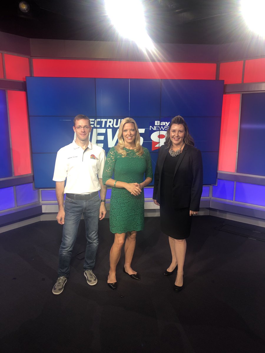 PinstripeMktg's tweet photo. @kart4kidsproam and @allchildrens on @BN9 today, talking about the #Kart4Kids race and how the money raised benefits the patients directly! #baynews9 #johnshopkins #allchildrenshospital https://t.co/xftv4qRa8r
