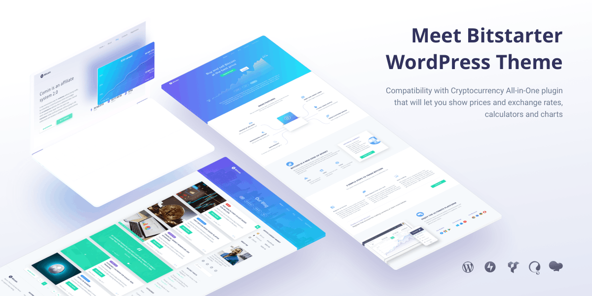 Comin_official's tweet photo. One of the first products that you can buy in Comin System it is Bitstarter WordPress theme!
https://t.co/zRPrCSKQgZ
#cominsystem #comin #bitstarter #wordpress #item #theme #downloadable https://t.co/XlUVVNu0el