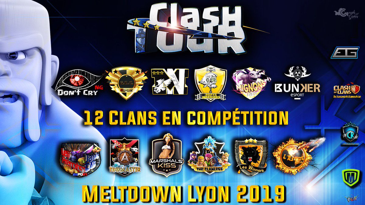 Le retour ! Les meilleurs s'affrontent en IRL ?! Du lourd !
youtu.be/cC0u7_cPVUo
Meldown de Lyon 2019 16/17 mars 2019

Tirage au sort le dimanche 3 mars à 18h00 en live sur la chaîne d'Arsenik ! 

<a href="/ArsenikCoc/">Arsenik</a>
<a href="/ClashofClansFce/">Clash of Clans FR</a>
#ClashOfClans #clashon