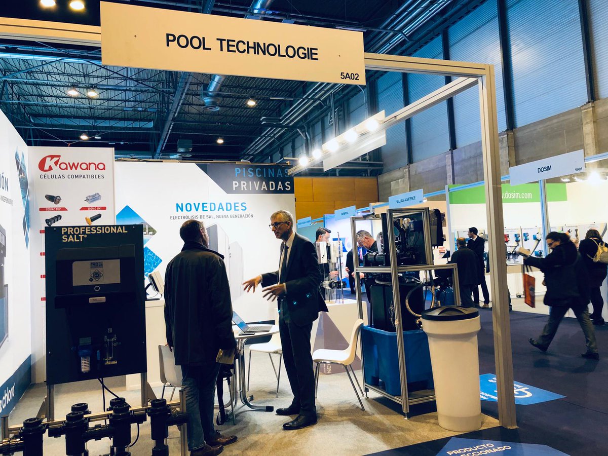 COCEFParis's tweet photo. " Bienvenue à tous les acteurs du secteur de la Piscine " commente Mme Valcarce Dir.@FeriaTecnova à @feriademadrid
Salon #technologies & #innovations pour #Installations #Aquatiques avec Entreprises 🇫🇷 #Azenco #CCEI @MondialPiscine @PoolTechnologie #Poolstar #Extrabat @Solidpool https://t.co/xQ9gwPSq1e