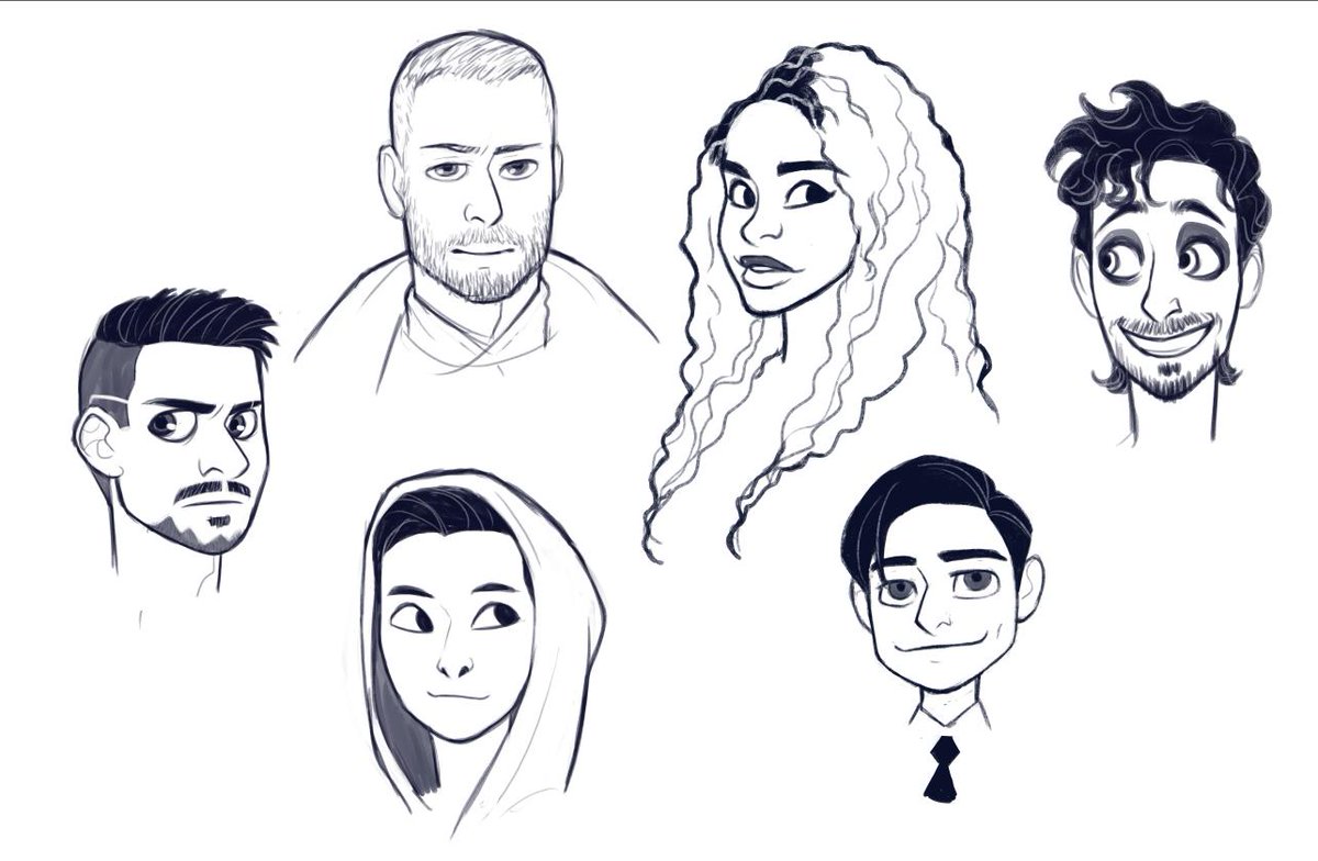 breaktime sketches 

#UmbrellaAcademy 