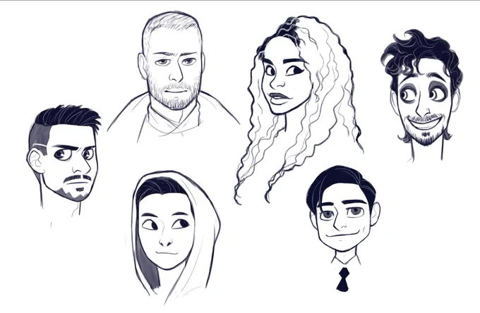breaktime sketches 

#UmbrellaAcademy 