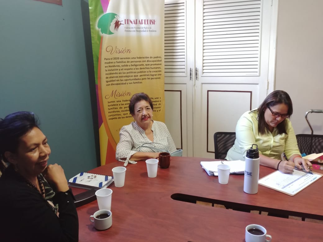 ForoDakarHnd's tweet photo. Foro Dakar Honduras y la Federación Nacional de Padres de Personas con Discapacidad de Honduras (FENAPAPEDISH), en reunión con el objetivo de formular una propuesta en conjunto para la incidencia en la política pública para la inclusión de personas con diferentes discapacidades https://t.co/k0HLzZpE76