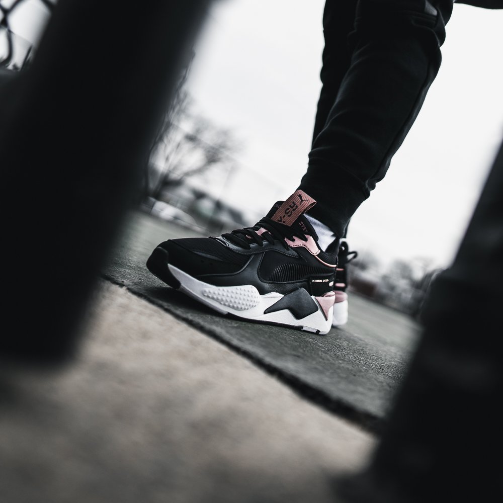 puma rsx black rose gold