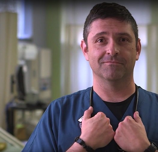 Anthony Bio, Veteran, and SUNY Ulster Nursing Alumni, “ I tried a lot of different career paths after the military and it's the only honorable path that would satisfy me.”The SUNY Ulster Nursing program. ow.ly/zhR330nIBny  #SUNYHealth