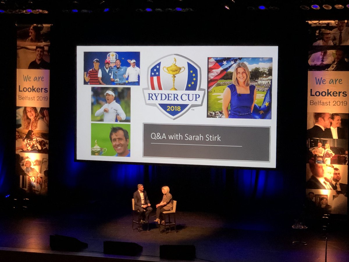 LookersGroup's tweet photo. Lookers COO, @NigelMcMinn is on stage with @SarahSkySports talking about partnerships and making decisions for a successful team๐
#WeAreLookers #LookersConference2019 https://t.co/DkAomsAEFQ