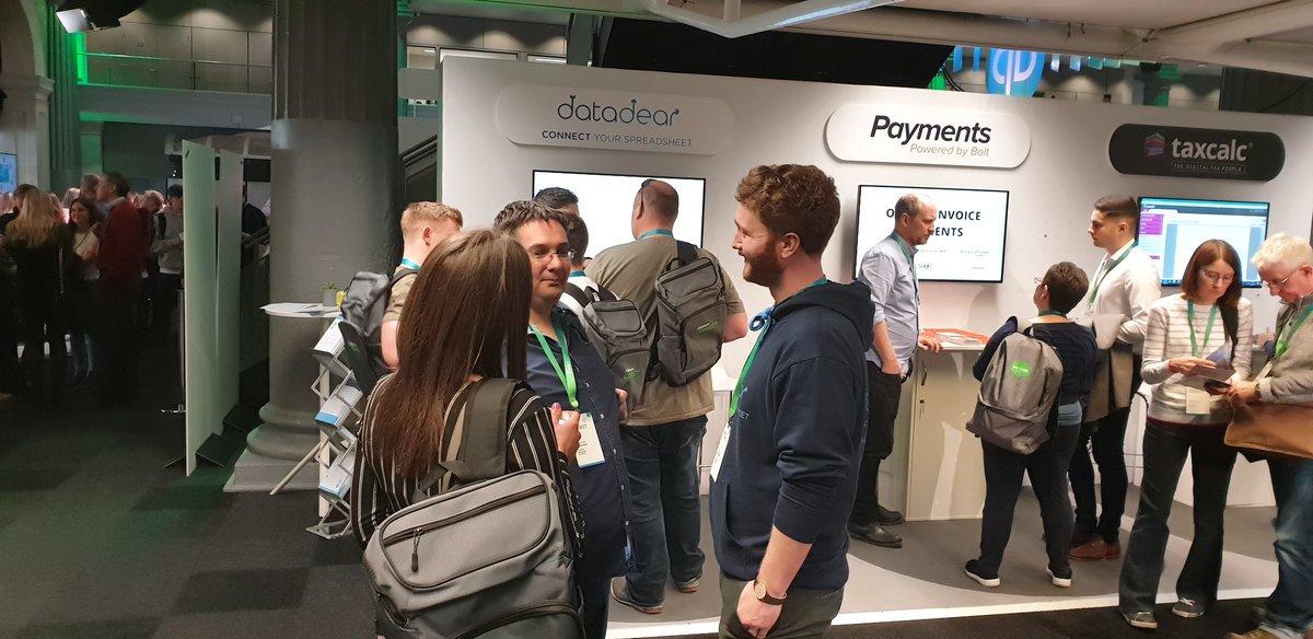 DataDearApp's tweet photo. More from the team at QuickBooks connect. Discussing Making Tax Digital - link with QuickBooks or direct with #HMRC
.
.
.
#quickbooks #DataDear #Excel #qbconnect #mtd #MakingTaxDigital https://t.co/IGzgsEGTUb