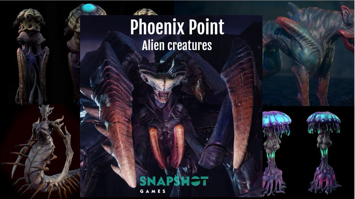 akeytsu's tweet photo. Great @SofiaGameJam talk of Elena Nikolova, 3D animator at @Snapshot_Games , about how are created and animated (with Akeytsu 😃) the cool monsters of @Phoenix_Point   https://t.co/c33sf8RVVy  #gamedev #animation https://t.co/n6BCDMHGmb
