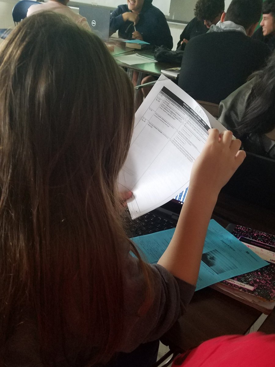 ChrisOett's tweet photo. Teaching STAAR as a genre to put students in a position of power over the exam. When we teach genres, students write that genre. @MichelleELAR has her kids write test questions, including distractors. Providing models, tools, and living digitally. Kudos! @EISDMemorialHS https://t.co/3ADAK2ziD5