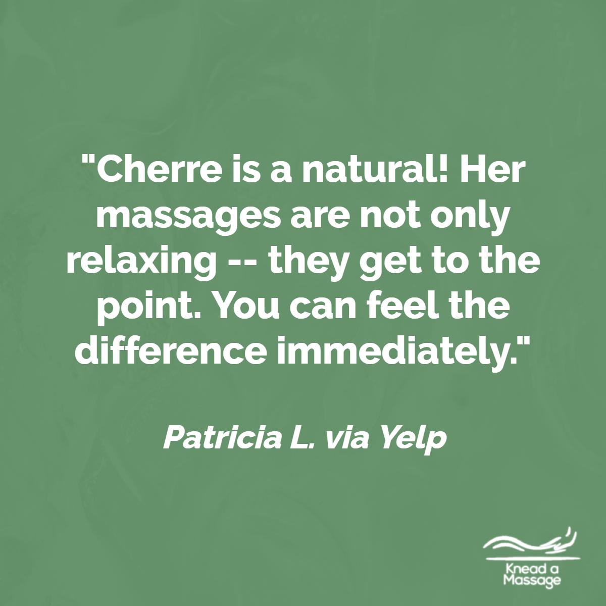 Whether you're here for a deep tissue, prenatal, therapeutic, or sports massage, you're in good hands.