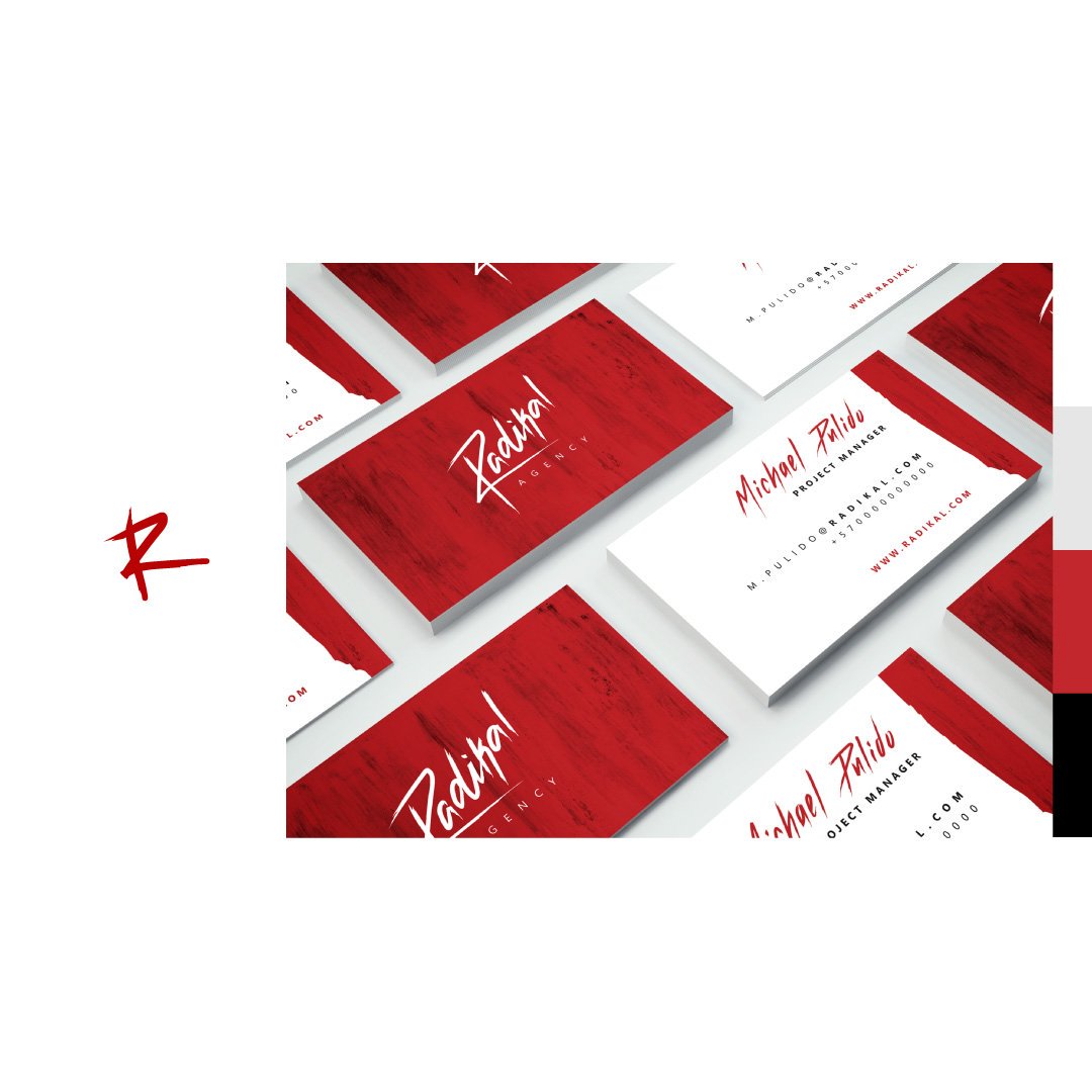 FlatcodeAgency's tweet photo. ♦️ Diseño de tarjetas de presentación para Radikal Agency🔥 #flatcodeagency
-
Encuentra el proyecto completo en https://t.co/VaTsOiGaIM
-
#radikalagency #radikal #logo #identity #graphicdesign #graphicdesigner #bogota #colombia #flatcode #logodesign #logoinspiration #logoplace https://t.co/EcgSN0yilv