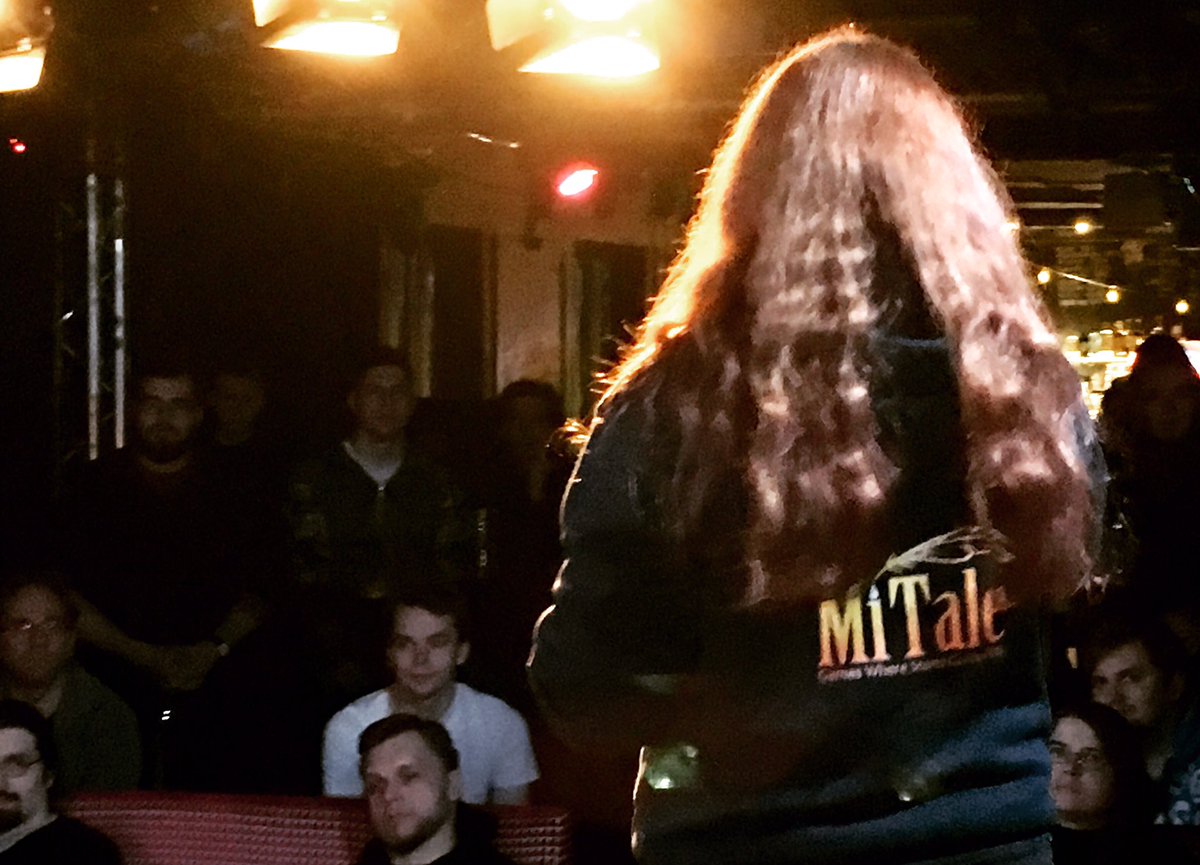 ExpaJKL's tweet photo. @NatashaTrygg from @MiTaleGames is ON #FIRE at @ExpaJKL #gathering @JKLn_kaupunki #BusinessJKL The future of Story telling #gamedev can be very interesting #AI https://t.co/CokiuXokOv