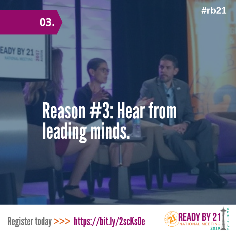 forumfyi's tweet photo. Reason #3: Our keynote &amp; breakout sessions feature inspiring presenters who are leading minds in the fields of youth development, equity, program quality and community change efforts. The line-up for this year is shaping up to be rich and engaging. Stay tuned to learn more! #rb21 https://t.co/Slm0IrZnfk