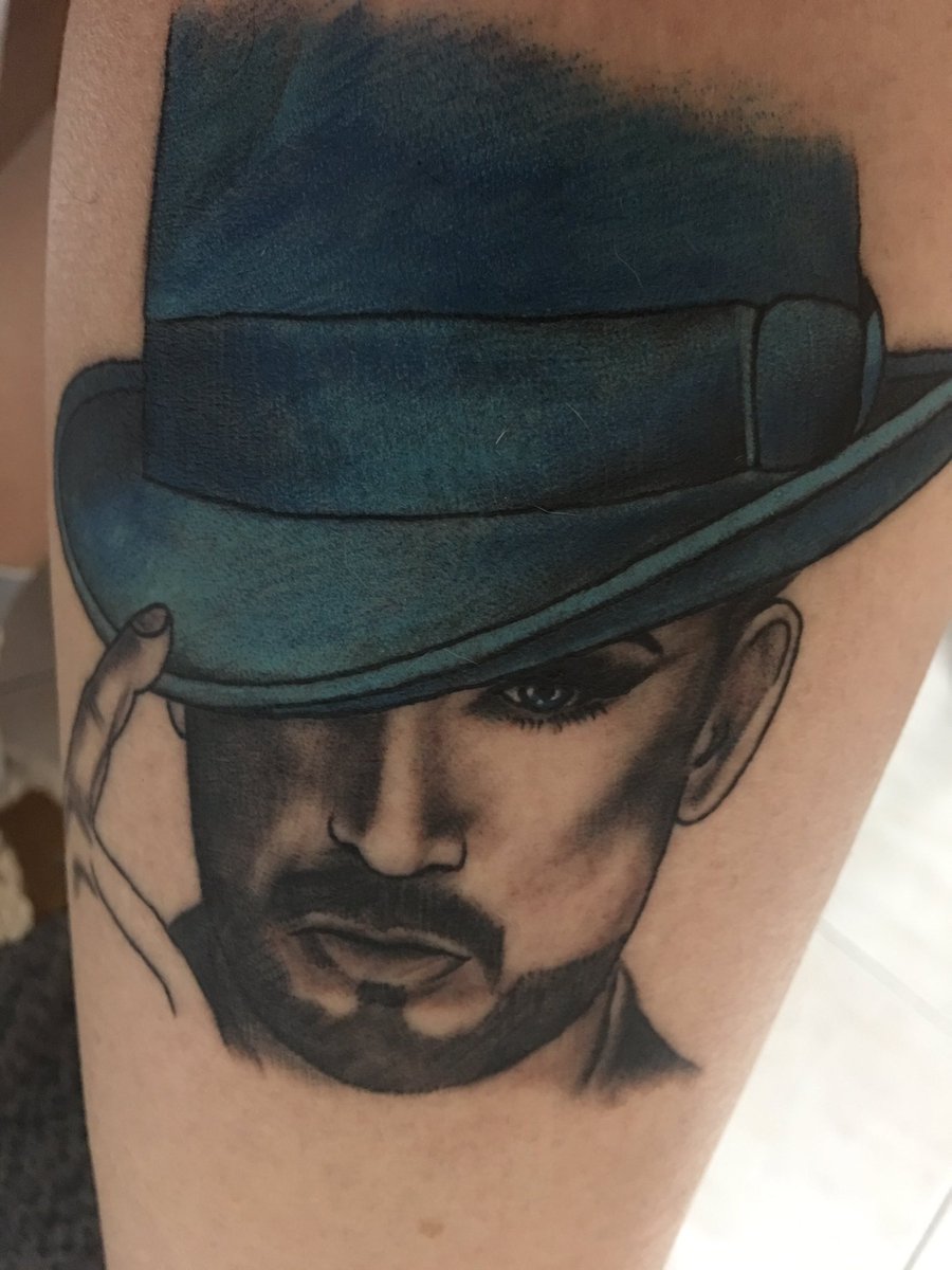 My new tattoo🙂@BoyGeorge, image size:900x1200