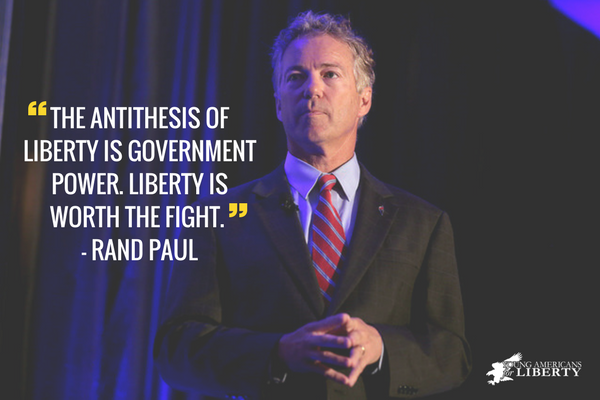 YALiberty's tweet photo. LIBERTY is worth the fight! – @RandPaul https://t.co/kS4q27MVkg