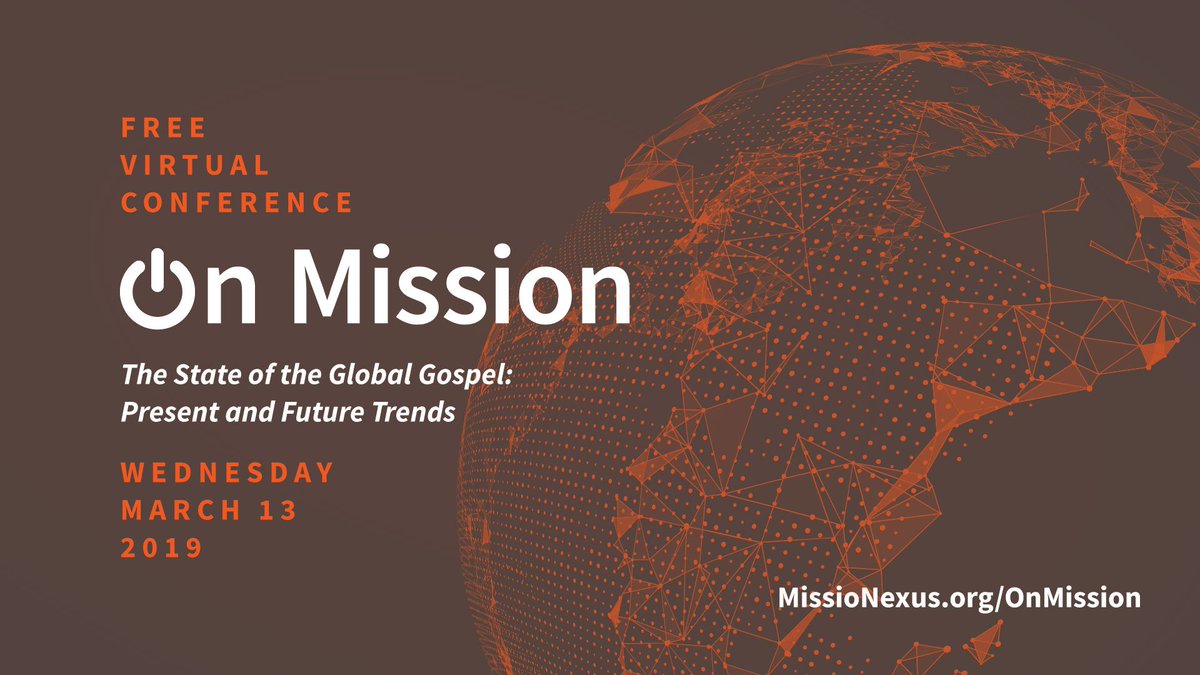 MissioNexus's tweet photo. ONMISSION - A free, virtual conference with over 15 speakers for anyone interested in global missions! Or try OnMission OnDemand for a slower pace. Mark the date on your calendar - March 13th @ 12pm ET Register now: https://t.co/BszY5hmQJg #OnMission #freevirtualconference https://t.co/YsCL3T36T4