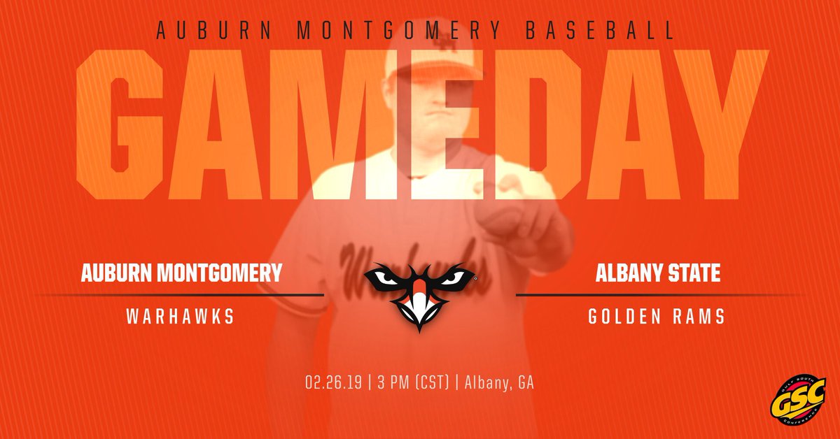 Baseball takes on Albany State from Albany, Ga. today at 3 PM! #WeAreAUM 

📊: asugoldenrams.com/sidearmstats/b…
