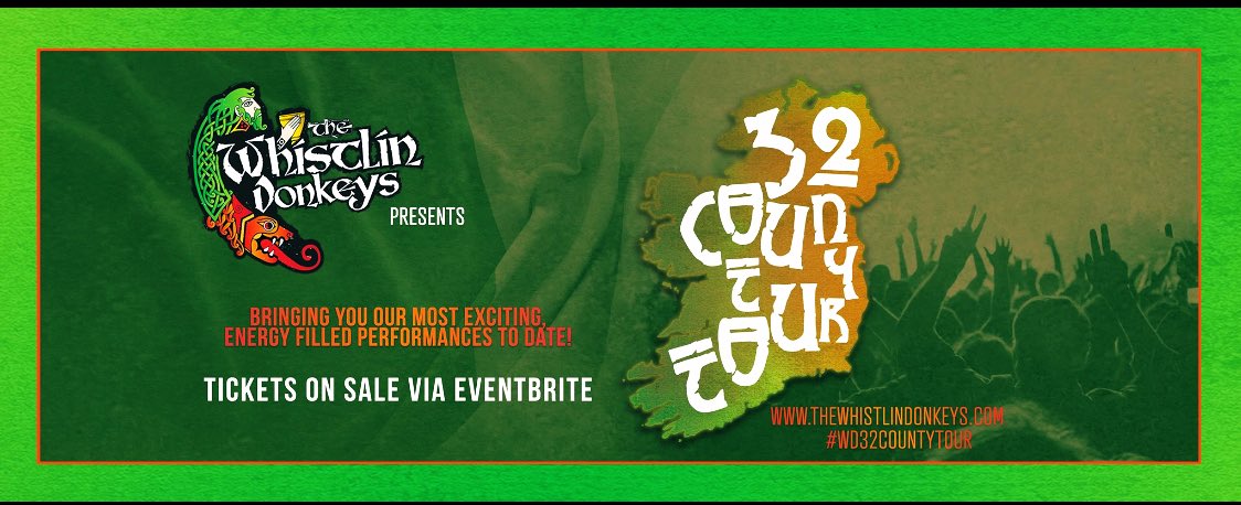 _thedonkeys's tweet image. **COMPETITION TIME**

1 x Whistlin' Donkeys Jacket - 1 x 32 County Tour T-Shirt - 4 Tickets to any 32 gig + £50 bar tab - Copy of all 3 Albums

Unlimited Entry Folks!

LIKE, SHARE and TAG the three friends you will be bringing with you!

Winner will be announced Friday 8th March!