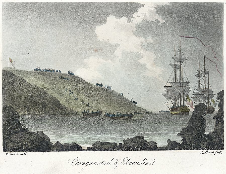 22 Feb, 1797 - The French Republic invaded #Wales in support of the United Irishmen at the Battle of Fishguard. The invasion force was led by William Tate, an Irish-American, in what is known as 'the last foreign invasion of Britain'.