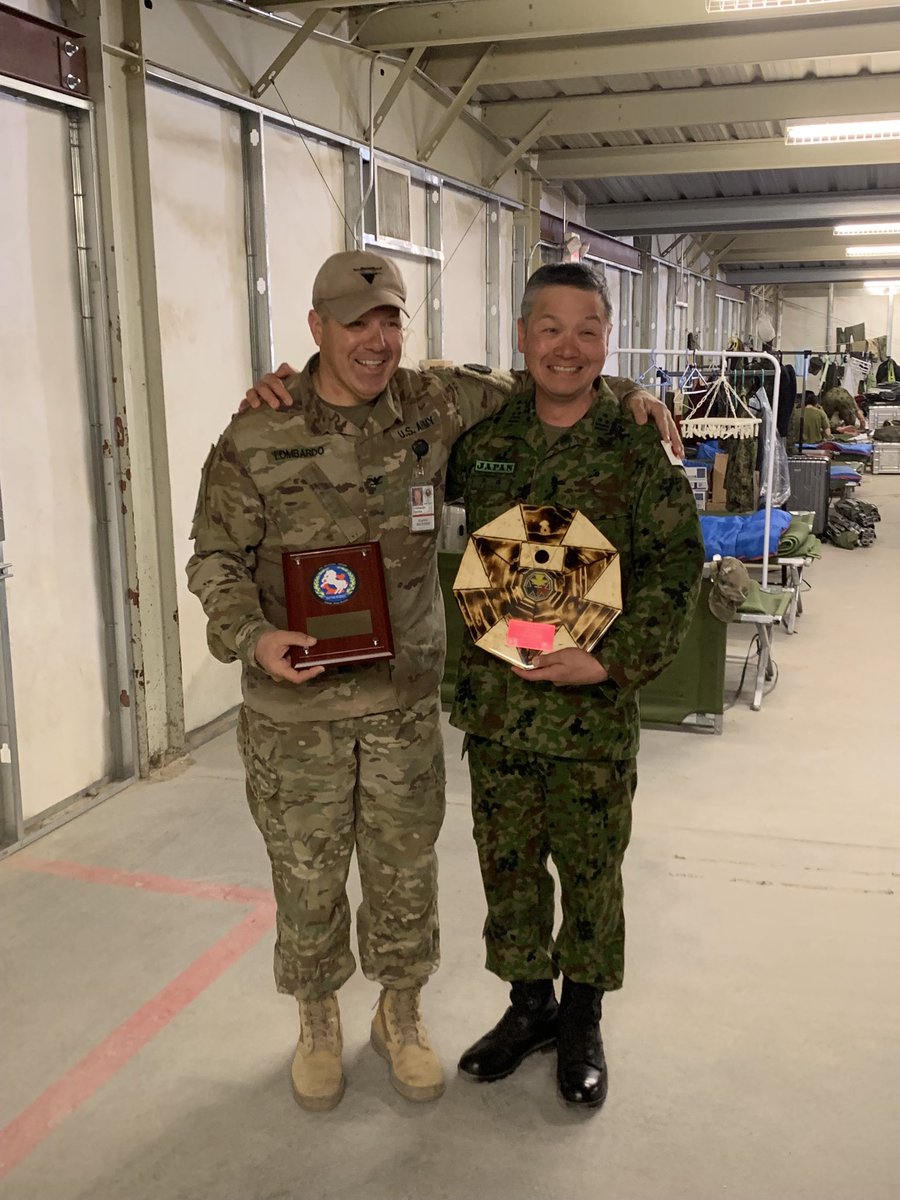 cklombardo2001's tweet photo. Great rotation with TF Hakuba. Our strong - lethal partners who excelled in their fight at the NTC https://t.co/sjuSZuaP1G