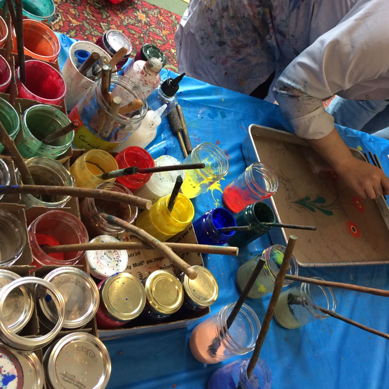 projectlogue's tweet photo. Come see Gulay Baltali's Ebru Turkish marbling art this #Friday.

Gulay moved to the United States after teaching for three years at Turkey, where he first began to study the #art of traditional Turkish #marbling. Gulay has held multiple #workshops in cities across Pennsylvania. https://t.co/jwnw5Ypk3j