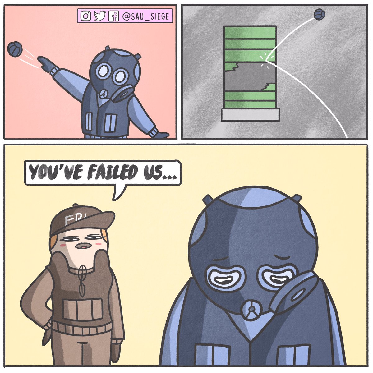 SAU_SIEGE's tweet photo. I'm not mad... Just disappointed... 💔 https://t.co/3JaExCEQKw #RainbowSixSiege https://t.co/49YcjsVnCs