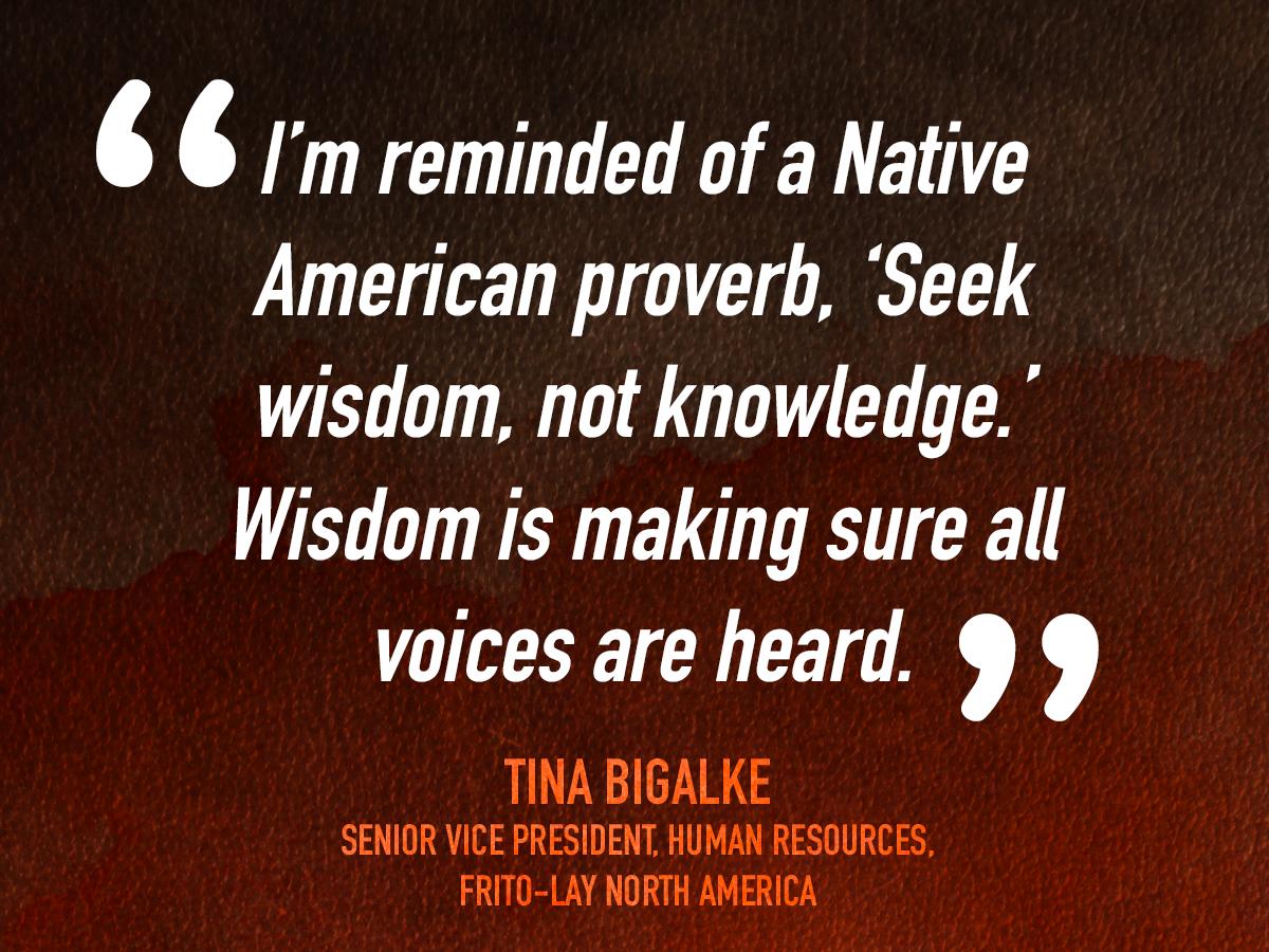 Fritolay's tweet photo. For #BlackHistoryMonth, our call for employees to “be the voice” and champion change continues. We asked a few company leaders what that means to them. https://t.co/BF0aiZzxfF