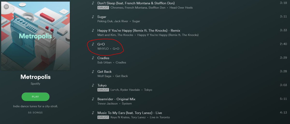WHY_so_LO's tweet photo. HUGE thanks to @Spotify for adding G+O to the Metropolis playlist! <3
https://t.co/M6RkS8qk8G
@gemstonerec @RevealedRec @HARDWELL https://t.co/xNnwJHtAkt