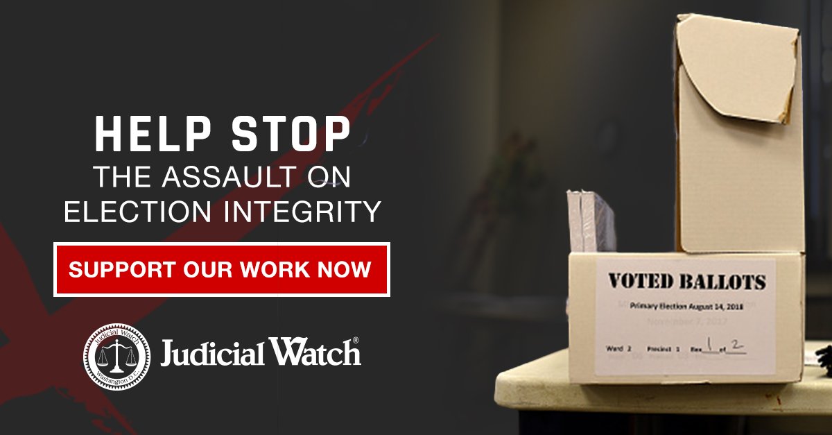 JudicialWatch's tweet photo. Illegal Aliens are voting and that’s why Judicial Watch is suing states to clean up the voter rolls. Sign the Petition now to demand that states protect election integrity today! JW is working in the courts to force states to clean up their voter rolls.

https://t.co/v2e9OT9Bzl https://t.co/fTox9LHjEd