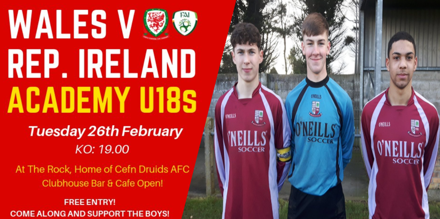 NearyOllie's tweet image. Best of luck to the @MervueUnitedAFC players representing @FAIreland Home-based squad v @FAWales tonight #U18s #RealPlayerDevelopment ⚽️☘️