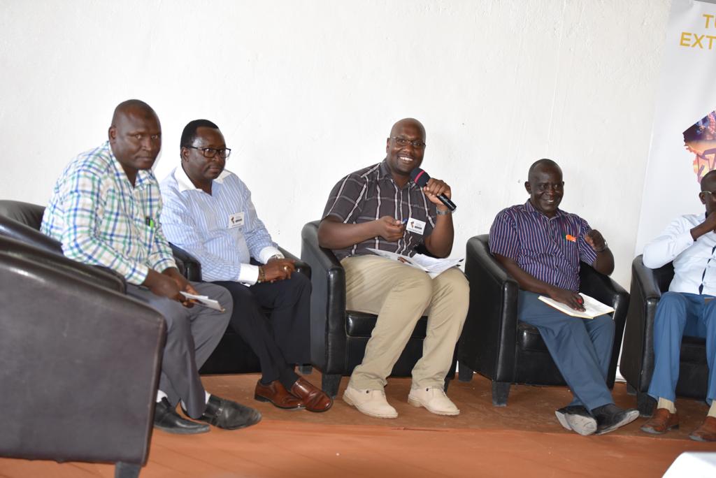 JamesLokwale's tweet photo. Earlier today at the panel discussion on economic opportunities in the mining sector during #TurkanaExtractivesWeek held at @CampCradle, Lodwar. https://t.co/vgFWUXOJkc