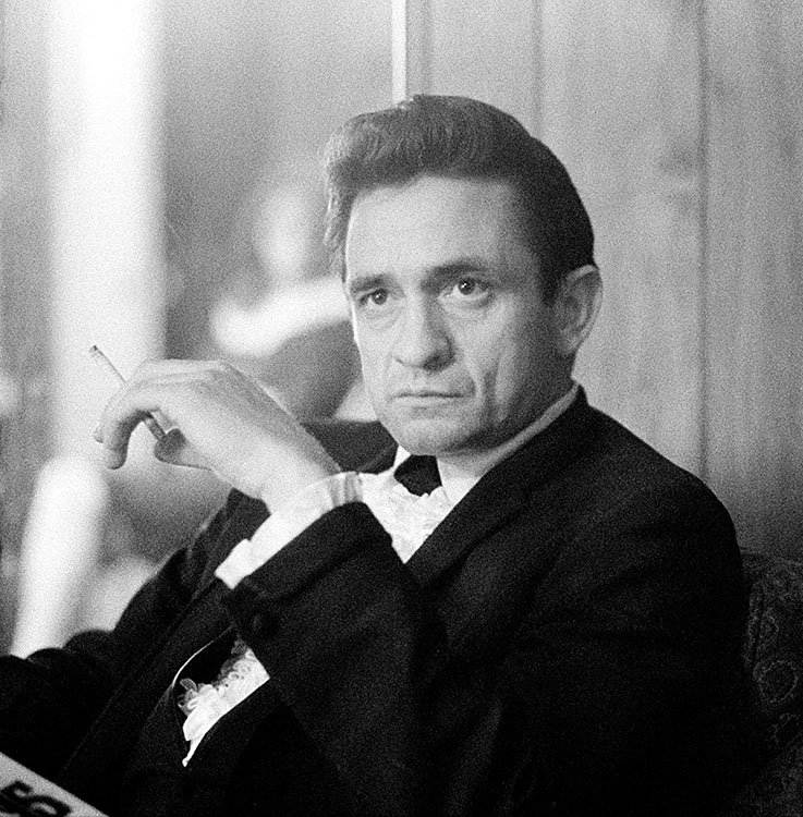 \"It\s good to know who hates you and it is good to be hated by the right people.\"

Happy Birthday, Johnny Cash. 