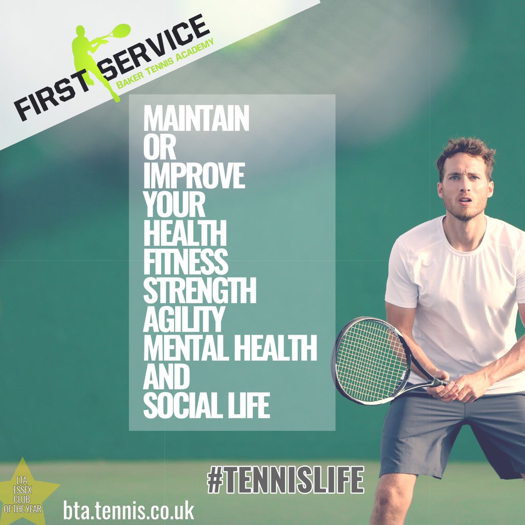 baker_first's tweet photo. Why play Tennis? 🎾

#tennis #bta #members #club #tournament #sport #fitness #social #recreational #fun #game #wellbeing #lta #youth #adult #training #life #coach #tennislife #essex #witham #braintree #join #signup #numberone #chelmsford #why #alternative https://t.co/HXib77l3Fo