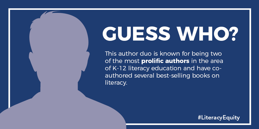 CorwinPress's tweet photo. What's your best guess? HINT: You might be able to find these keynoters at the Literacy &amp; Equity Institute this weekend! https://t.co/8BeCqq13pd https://t.co/Fa70v9R1ta