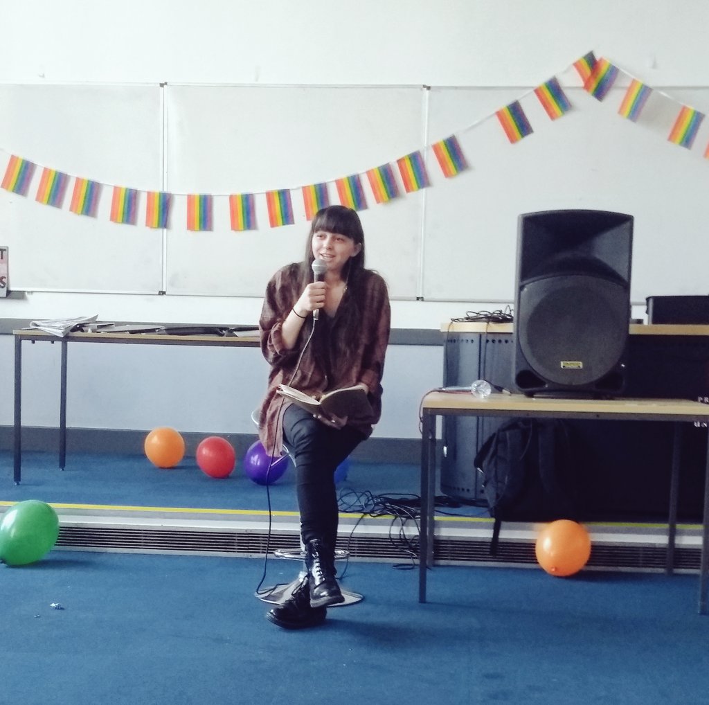 Nothing could be better than organising an event in my favourite part of the world surrounded by my favourite people in the world 😍🏳️‍🌈💖 #BangorPride