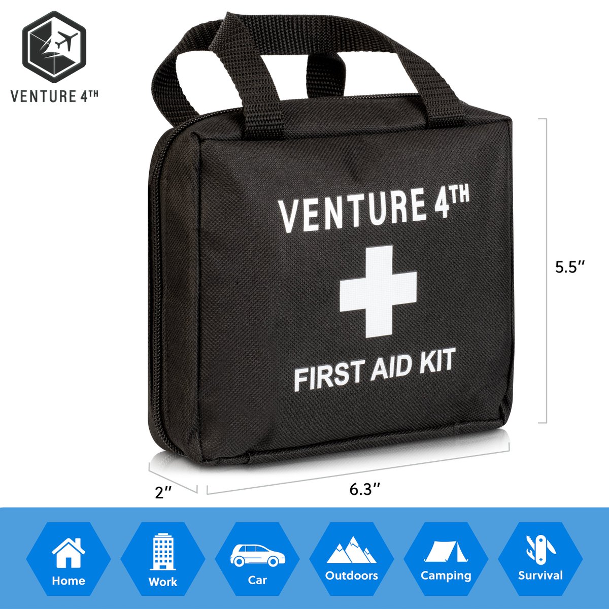 venture_4th's tweet image. We just LAUNCHED IT!!!! 🙌
.
The VENTURE 4TH TRAVEL FIRST AID KIT is just what you need for taking in the car, going camping, or using for sports teams and workouts!!! ⛑ ⛑ ⛑
.
🧡Buy it here: ow.ly/pDMx30nItIW 
.
#firstaidhero #firstaidkit