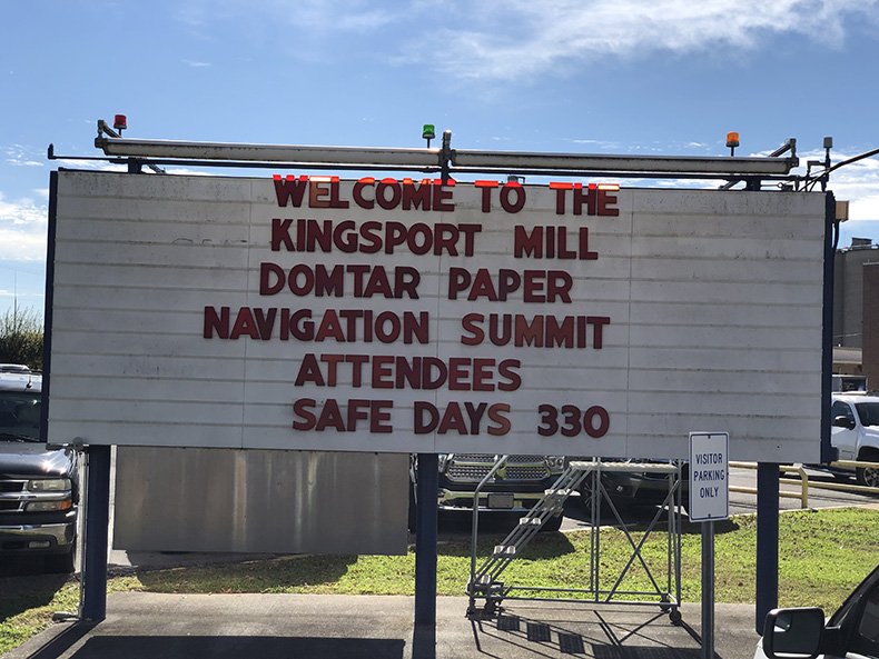 Our Kingsport Mill hosted industry professionals for an inside look at the #paperindustry and #paperproduction. Learn more: ow.ly/71eO30n7dPh