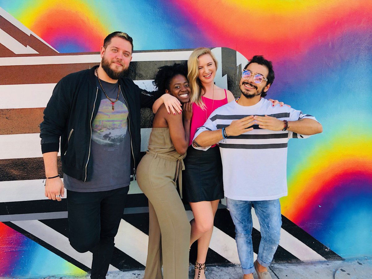 TheBigIdeaBox's tweet image. Meet the CAST! The LAB Team is hosting The BIB Podcast! ☀️ @thelabmiami 
#TheLABMiami #wynwood #miami #podcast #community #cast #work #together #coworking #studio #team #podcasting #sound #entrepreneur #possibility #create #productive #voice #podcastlife #TheBigIdeaBox #working