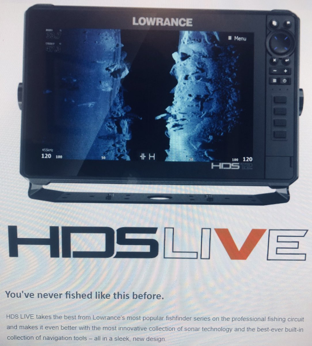 kurtdove's tweet photo. This is the right stuff! Able to seeing fish for days... #lowrancefishing #hdslive @lowrancefishing #sidescan #downscan https://t.co/HzyZxeE8L3