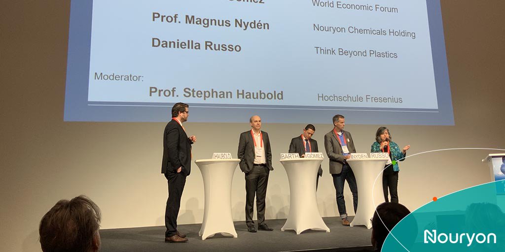 imagineChem's tweet photo. .@Nouryon's @magnusnyden in the #ecp19 closing panel: "Transform knowledge to solve these important issues for mankind. You need to, from a consumers perspective, define the right problem & then join forces together with big companies, startups, government to solve the issues.” https://t.co/yzA5jLltxm