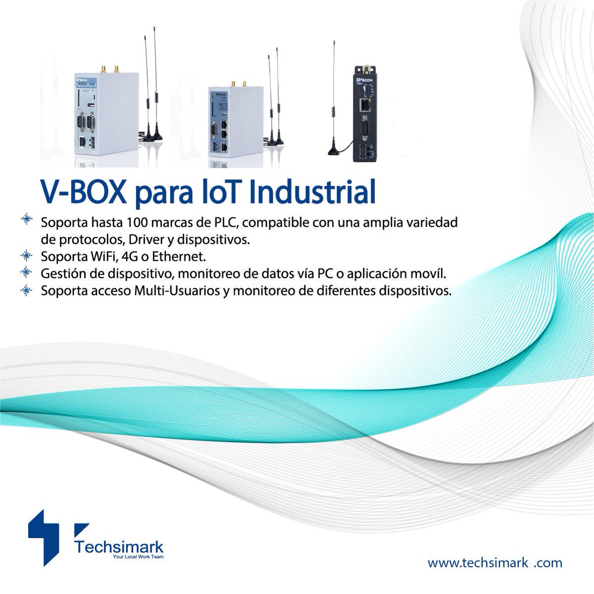 techsimark's tweet image. Los mejores productos para #AutomatizacionIndustrial a través del socio autorizado por #Wecon en México.

Visita nuestro sitio web y conoce más productos #Techsimark #MotionControl #AutomatizacionYControl

techsimark.com