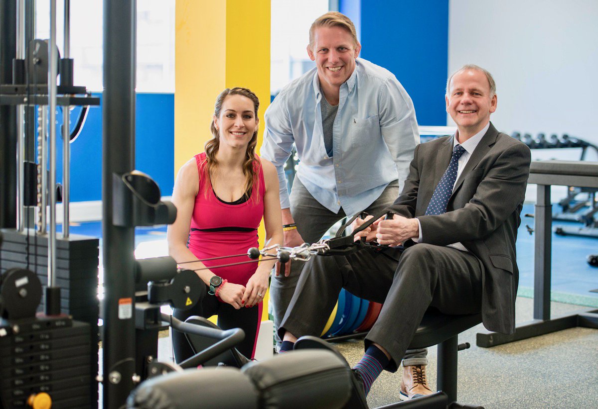 TeamBath's tweet photo. “I’ve always felt that the gym facilities up here at the @UniofBath are incredible. Now to have this space open to the public just takes it to the next level."

The new Team Bath #Gym &amp; #Fitness Centre is officially open to students, staff and the public!

https://t.co/UVwWIayjwS https://t.co/jpvx41v4ID
