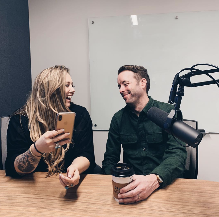 hellohsc's tweet photo. Hannah Schneider is getting real with Matt Niehoff of @experiencenash on #NoTimeForCoffee. Tap the link to hear it all! https://t.co/7aw03ztH0F https://t.co/T7a6yBaWt6