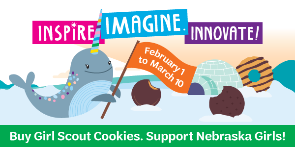 girlscoutsNE's tweet photo. Buying cookies AND helping girls experience amazing girl-led adventures? Name a better combo! Support your local cookie bosses today. https://t.co/1rM8sevwD7 #GSSN https://t.co/booFrR3yht