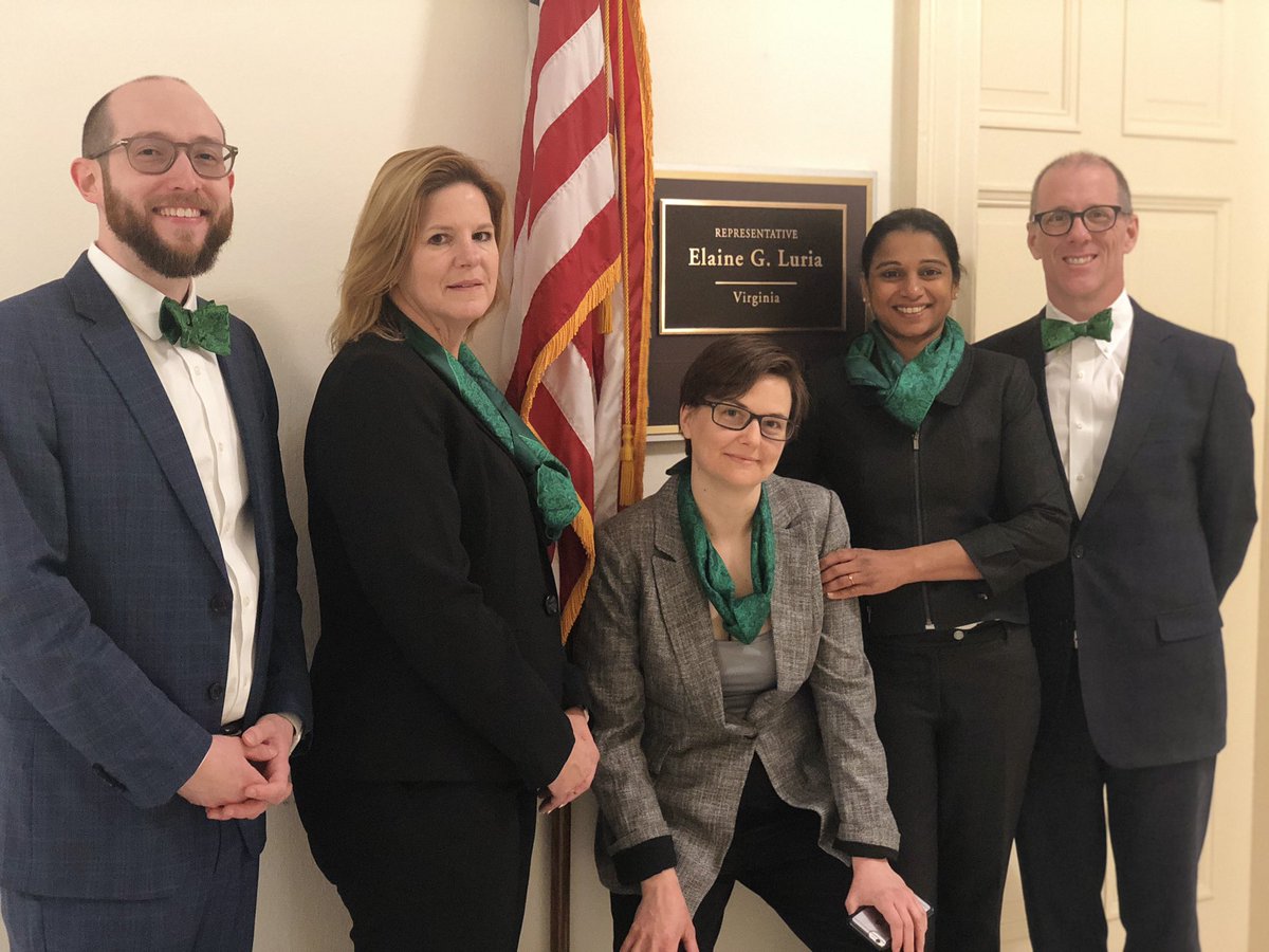 We’re meeting with Representative Luria @ElaineLuriaVA today at #NOH19 to discuss #steptherapy reform. #FailFirst should not be an option for neurologic patients. #AANadvocacy