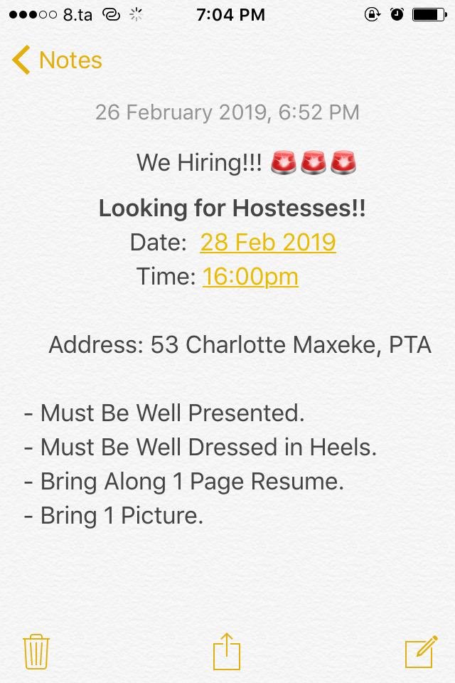 Ebony_Pta's tweet photo. 🚨🚨 Ladies &amp; Gentlemen 🚨🚨

We Are Hiring, Please RT For Awareness 🙏 https://t.co/91uCyrH4QT