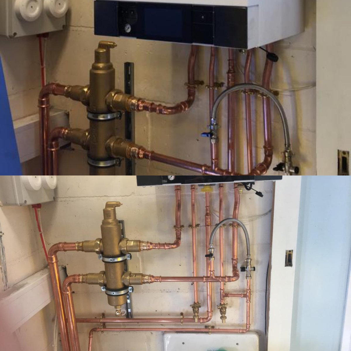 When the lad goes out on his own 👌🏼@ViessmannUK <a href="/SpirotechUK/">Spirotech</a> 
Many thanks the team <a href="/viessmanndirect/">Viessmann Direct</a> getting the boiler and bits out so fast!