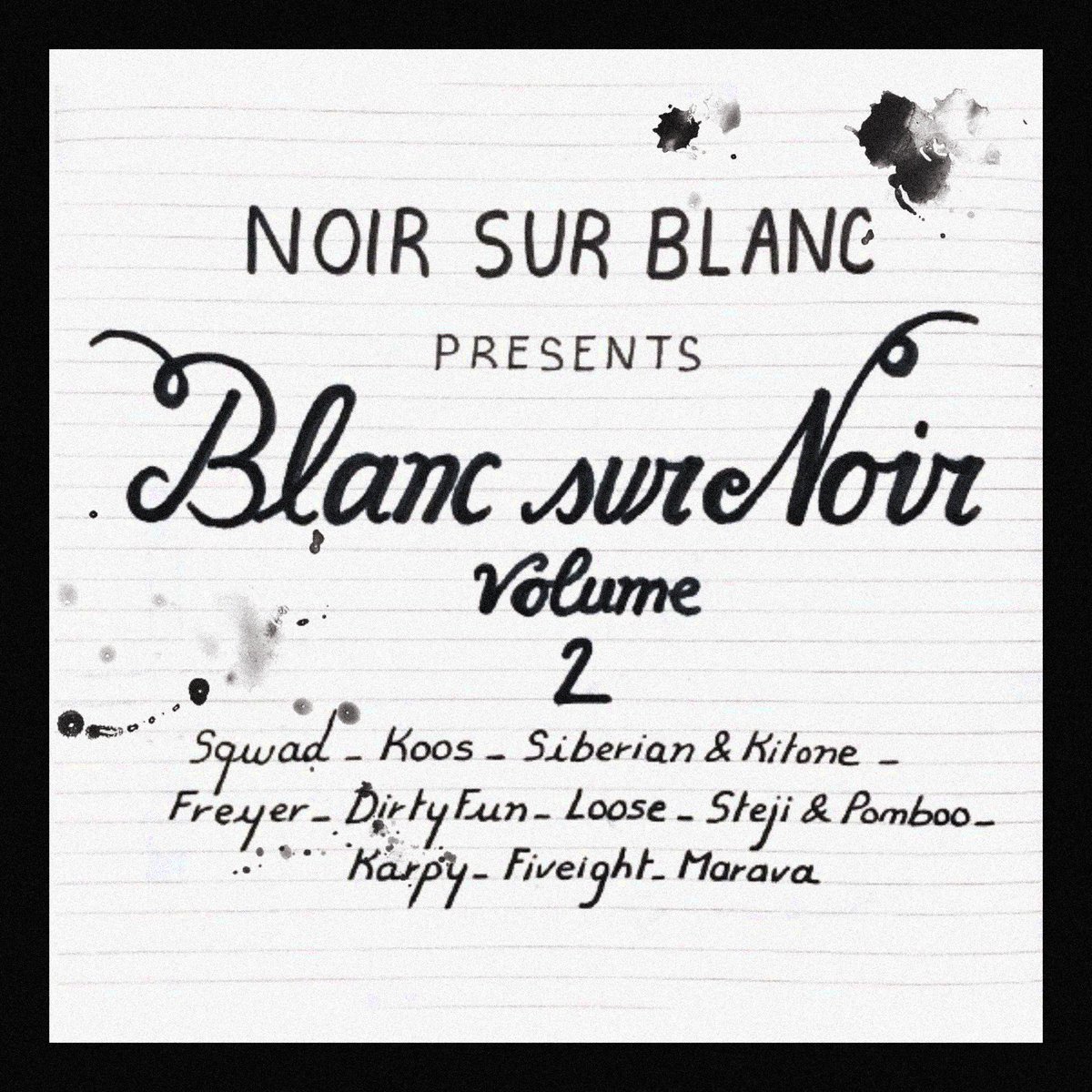 In a week, we'll release our second compilation. 

👉 BLANC SUR NOIR VOLUME 2 👈

Many young talents in this compilation.
We look forward to making you hear all this 🕺

⚡ You're ready ? ⚡